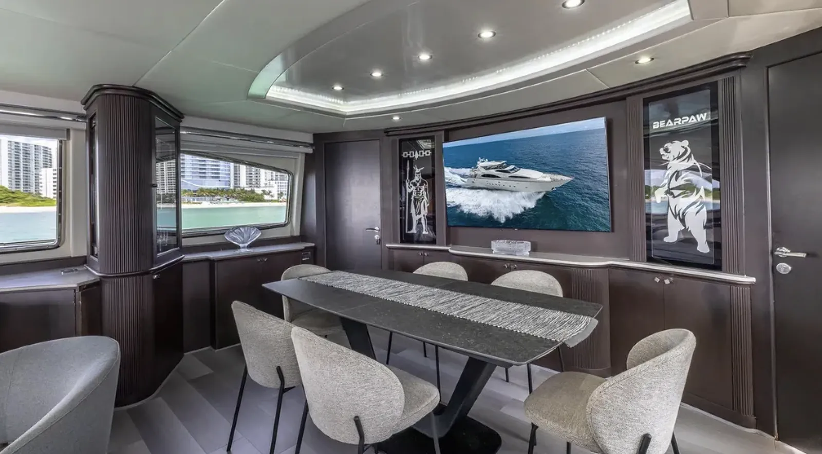 BEARPAW with Jacuzzi Miami yacht detail 7
