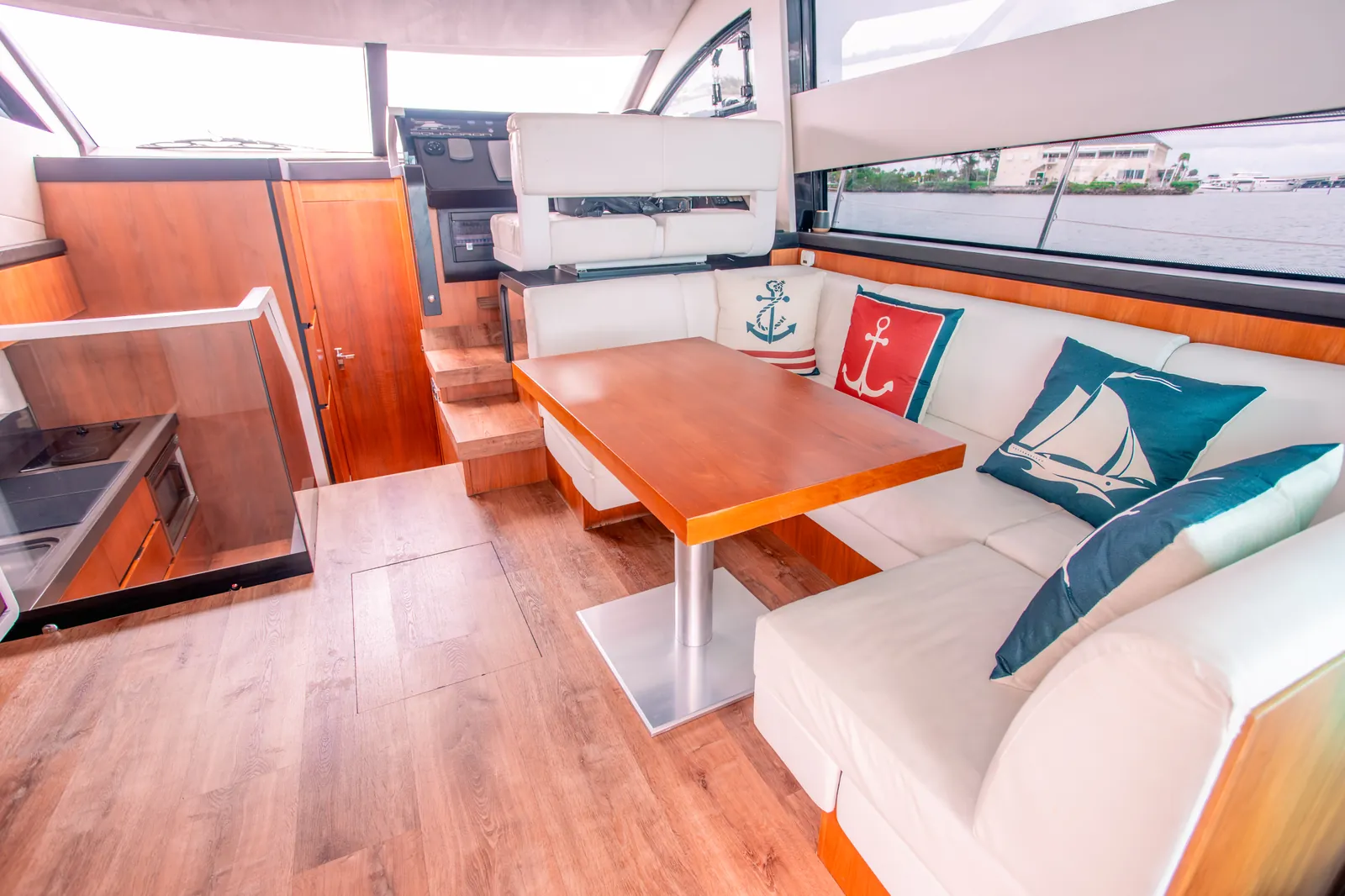 Fairline 'Royal Blue' Miami yacht detail 4