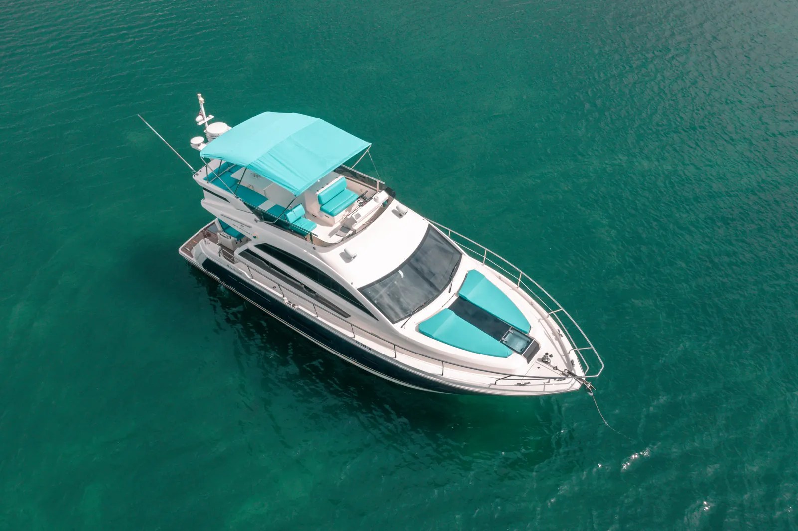 Fairline 'Royal Blue' Miami yacht detail 11